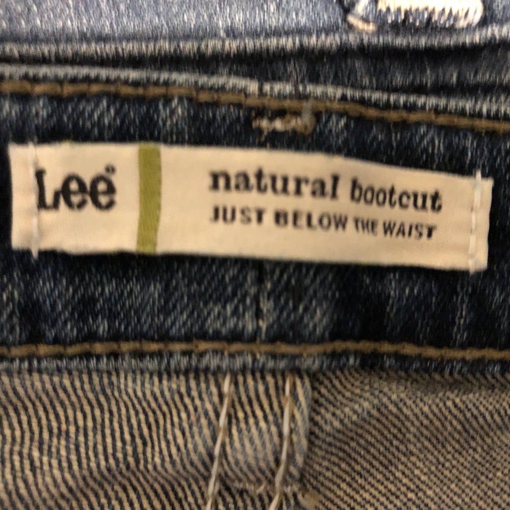 Lee Dark Denim Boot Cut Jeans - 10 Medium - Picture 5 of 9